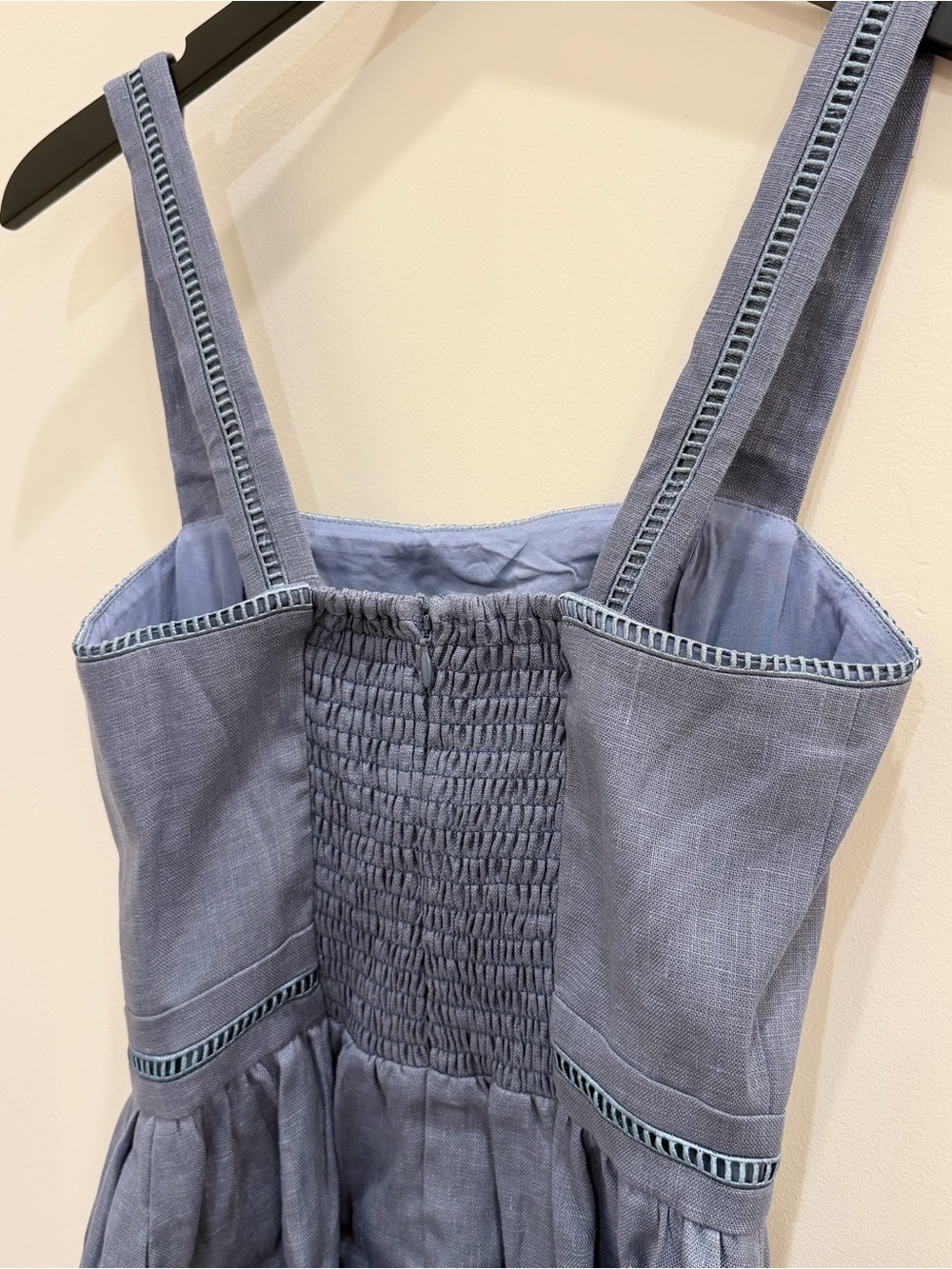 Reformation Blue Everett Midi Dress - Picture 6 of 6